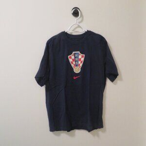 XL Croatia Soccer Team Nike Tee.  100% Cotton.